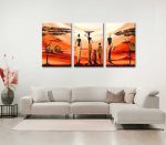 An Evening Walk in the Savannah Sunset - Afbeelding 3