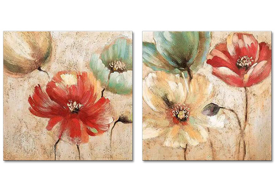 Drie Kleuren Klaprozen-0 Drie Kleuren Klaprozen - Afbeelding 1