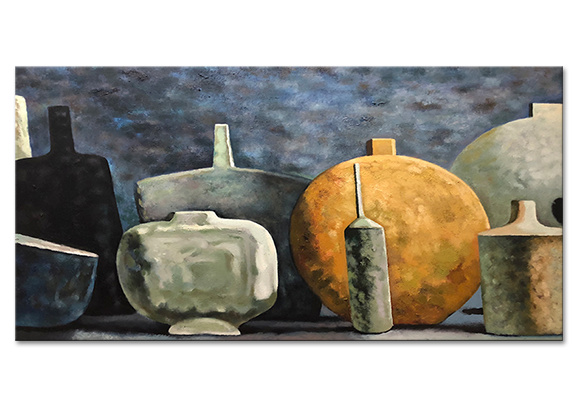 Flessenstilleven (0) Flessenstilleven - Afbeelding 1