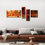 Rope Bridge Sunset - Afbeelding 2