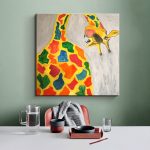Colorful Giraffe - Afbeelding 3