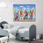 Dogs on the Beach - Afbeelding 2