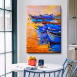 Blue Fishing Boats - Afbeelding 4