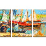 Boats Leaving the Harbor