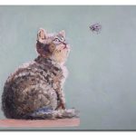 Cat and Butterfly