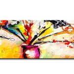 Colorful Flowers in a Vase