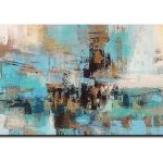 Crimson Blue & Brown