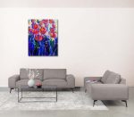 Dancing Red Flowers - Afbeelding 3