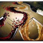 Dancing Red and White