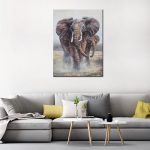 Elephants on the Run - Afbeelding 2