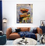 Fishing Boats at Sunset - Afbeelding 3