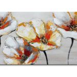 Flowers in White & Orange