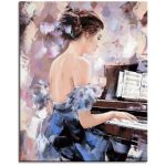 Girl with Piano
