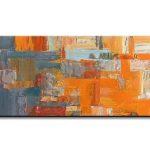 Happy with Orange and Grey