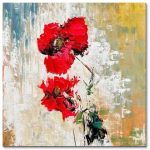 Klaprozen in de Wind