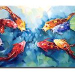 Koi Carp in the Water 6