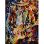 Musician with Guitar 1