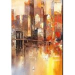 NY City in the Sunset