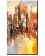 NY City in the Sunset