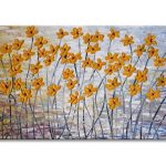 Orange Floral Splendor