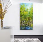 Puddle in a Green Forest 8 - Afbeelding 2