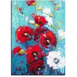 Red and White Flowers