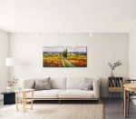 Row of Cypress Trees - Afbeelding 2