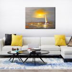 Sailing Boats in the Evening - Afbeelding 3
