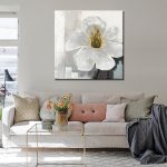 Silver Flower with Golden Stamen - Afbeelding 3