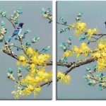 Spring Birds and Fragrant Flowers 1