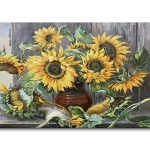 Sunflowers in a Vase