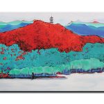 Temple in Red Maples