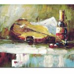 Violin and Wine