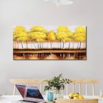 Yellow Trees at the Water - Afbeelding 2