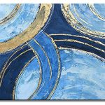 Circling Blue and Gold 1