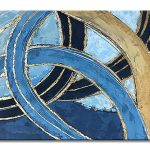 Circling Blue and Gold 2