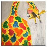 Colorful Giraffe