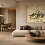 Stilleven met Rozen en Karaf (naar Zandomeneghi), Bloemen & Stilleven schilderij aan de muur in interieur