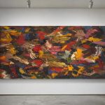 Vurige Kleurenstorm, Abstract & Modern schilderij aan de muur in interieur