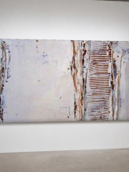 Berkenschors, Abstract & Modern schilderij aan de muur in interieur
